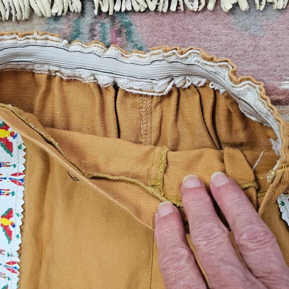 VTG Montgomery Ward's 1950s child's Native American costume size 6/7 sold as is - Picture 9 of 10